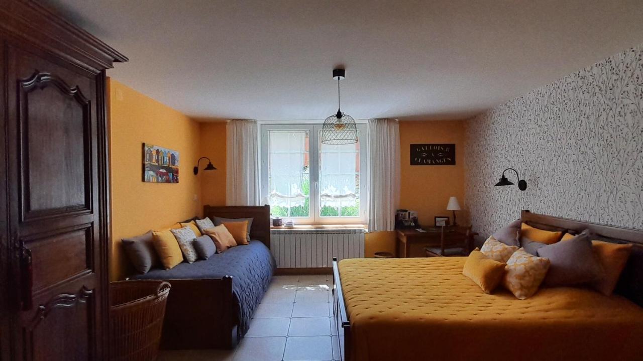 Au Pre Du Moulin Acomodação com café da manhã Clamanges Quarto foto